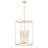 Gaultier 
Mordern Gold 6 Light Chandelier-123223032