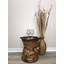 Tabouret décoratif en métal Grantham