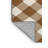 Machine Washable Checkered Brown Area Rug-746902459