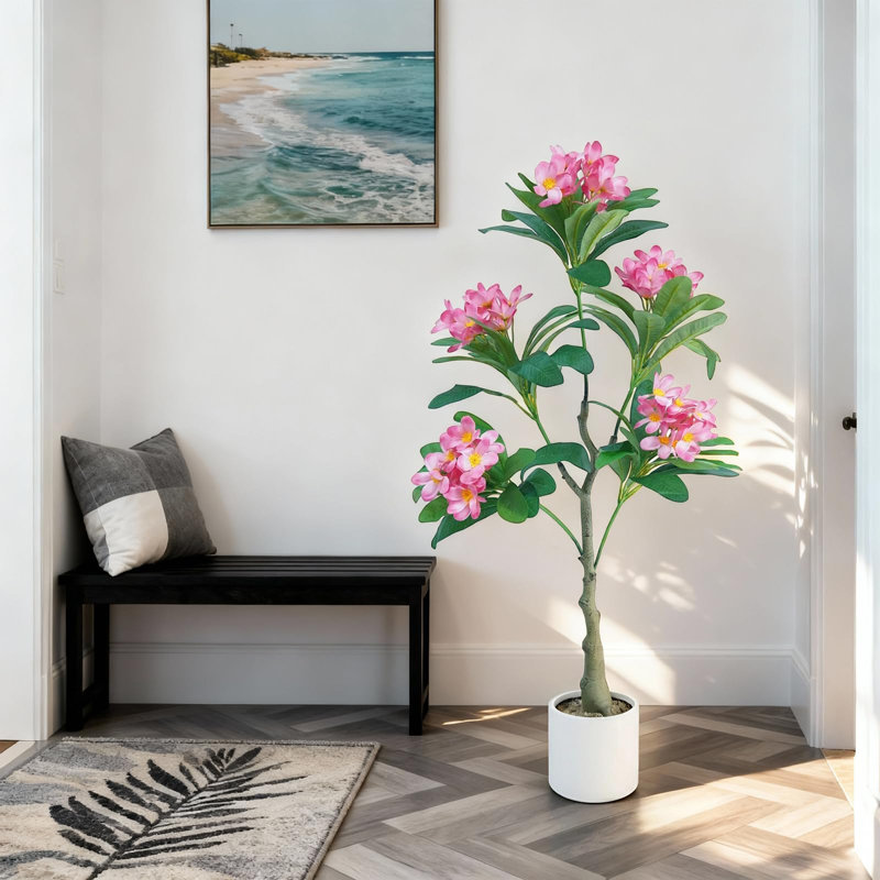 120cm Plant, White
