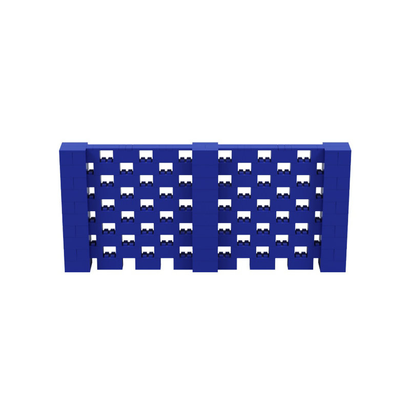 Ensemble mural Everblock, Bleu, H 60 po x l 132 po x P 12 po