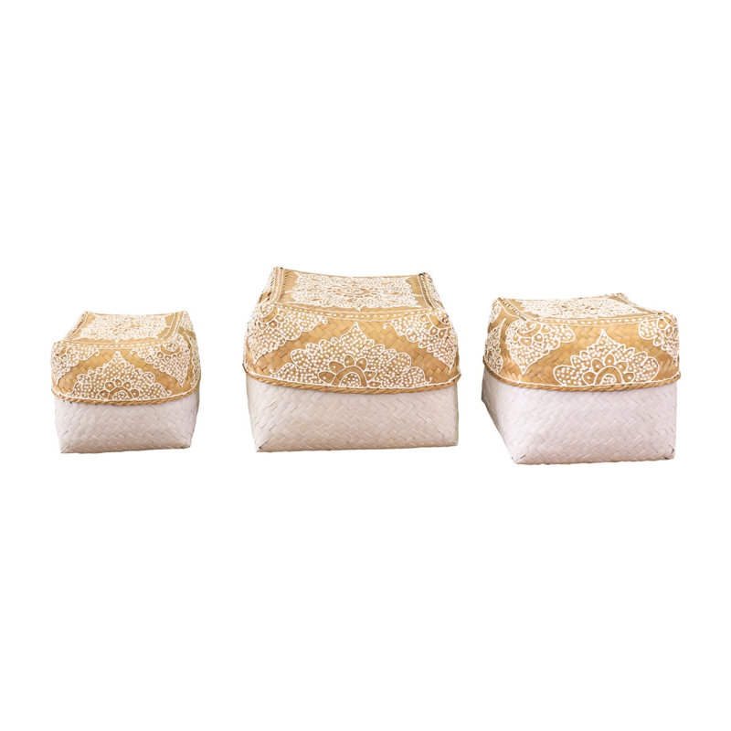 Bamboo Decorative Basket Set