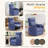 Rotating Massage Recliner with Ring-style Armrests – Single-seat Sofa with Massage Functions, Armrest Pillows,and Side Pockets,Suitable for Living Rooms,Bedrooms,Home Theaters,and Offices-462402432