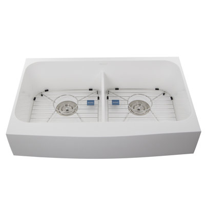 31'' L Single Bowl Acrylic Kitchen Sink