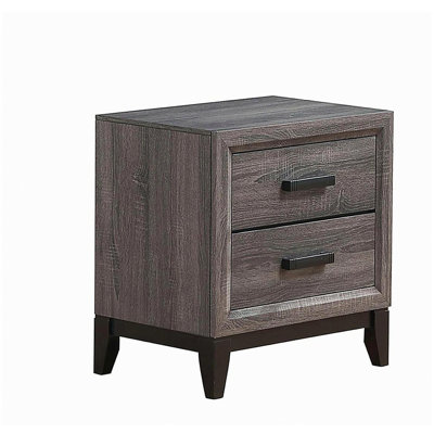 Table de chevet gris MIRAGE