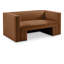 Hosie 63" Velvet Square Arm Loveseat-87133291