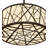 Dimmable LED Drum Chandelier