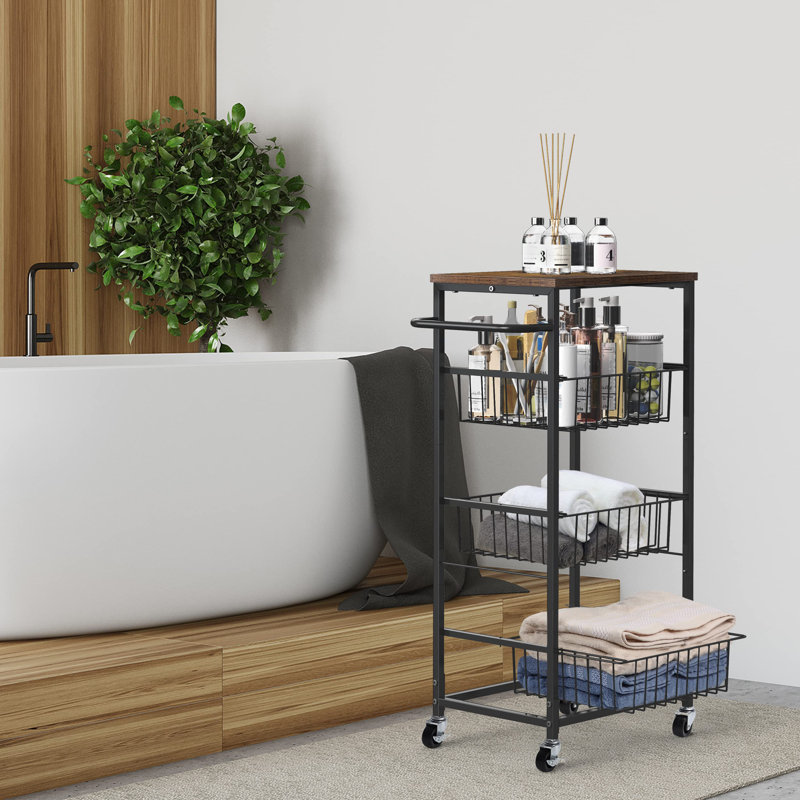 84cm H x 31cm W Utility Cart
