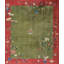Classic Antique Art Deco Chinese Design Green Color Area Rug