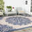 Arneshia Beige/Navy Indoor/Outdoor Area Rug-15995224