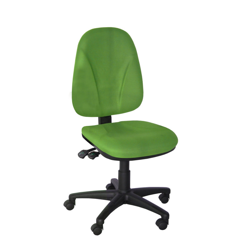 Office Chair, Adjustable Armrests, Green
