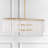 8 Light Antique Gold Chandelier