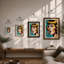 Pop Art Portrait Retro - Print-1783980978-1783980977