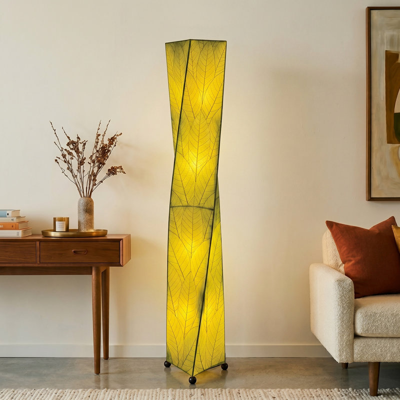 Gertie 72'' Novelty Floor Lamp, Green