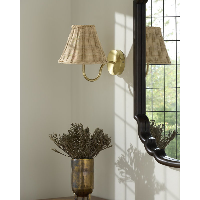 Kalona Dujardin Wall Sconce, Natural