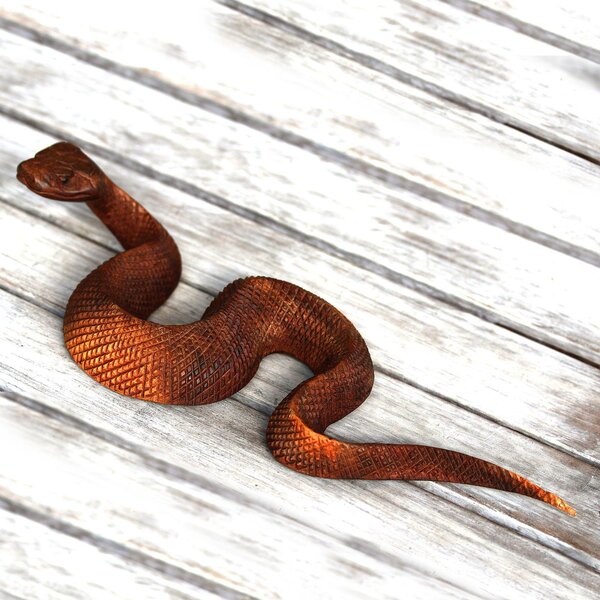 Gold Cobra Deco Object M, OROA Snake