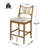 Massillon Modern Urban Rubberwood Upholstered Counter Stool with Woven Backrest-1563804721-1563804723