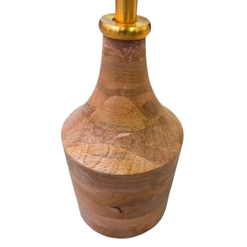 Table d'appoint en marbre Furch, Naturel