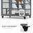 Mobile Indoor Cat Enclosure With Platforms & Hammock