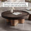 Ensemble de tables basses rondes en bois haut de gamme