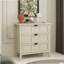 Armoire 3 tiroirs, mobilier américain, convient pour la chambre à coucher, le salon, le bureau