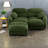 Compression Cozy Chenille Sectionals, Modern Modular Home Sofa