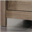 Commode Coastal avec six tiroirs spacieux, finition brune