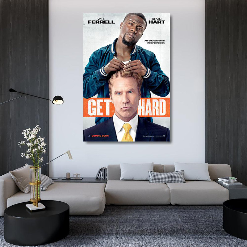 Get Hard, 48" H x 32" W