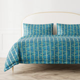 The Met X Ann Gish Egyptian Faience Duvet Cover