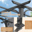 10 pi. L 10 pi. Pergola en métal avec auvent