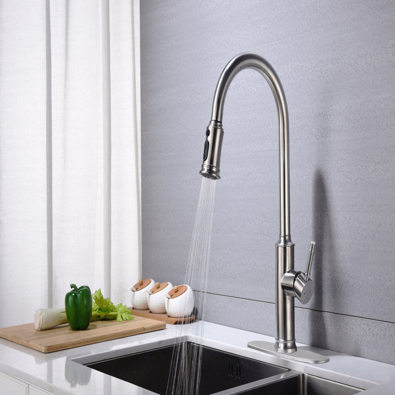 Robinet de cuisine avec douchette extractible