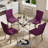 Keyari 4 - Person Pedestal Dining Set-1221459769-1221459774-1221459746