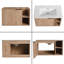 Meuble-lavabo mural simple 30 po Wexar