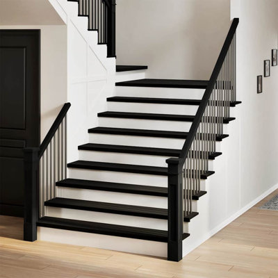 Tapis d'escalier en bois de chêne massif 0,8 po