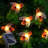Solar Bee String Lights 30 LED 8 Modes Cute Bee Lights Waterproof Outdoor Lights