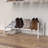 Stack and Expand 6-Pair Shoe Rack