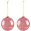 Boules de Noël en verre brillant - 3 po (80 mm) - 6 carats-108141686
