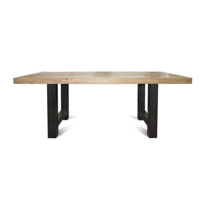 Iselin Solid Wood Dining Table