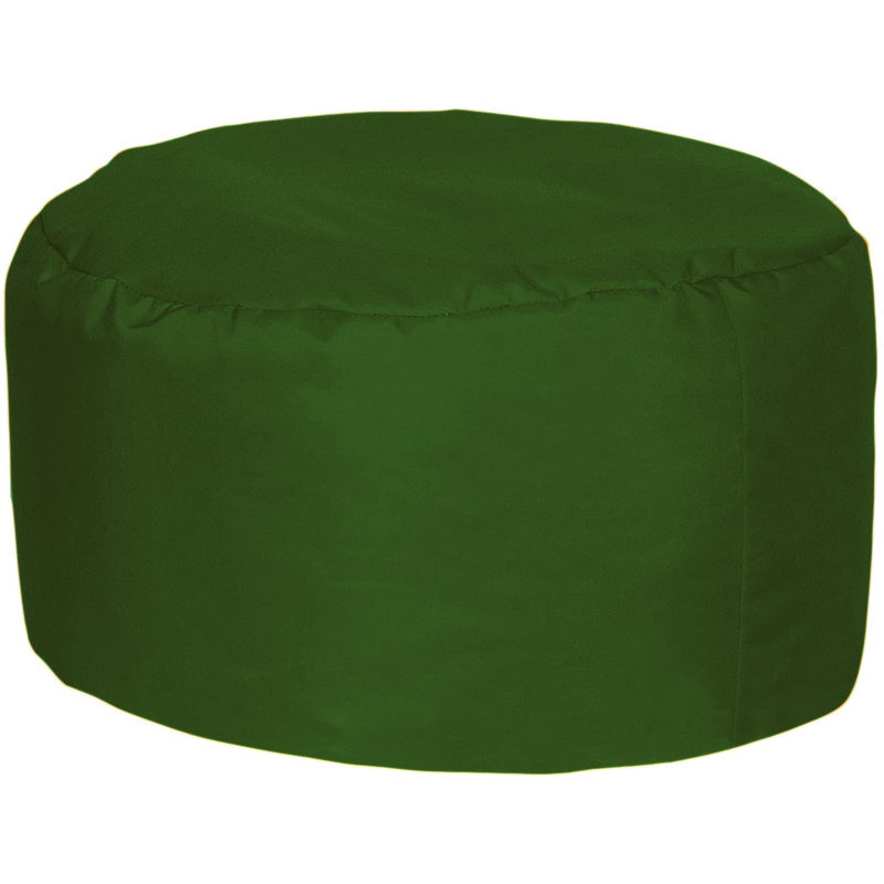 Outdoor Friendly Classic Bean Bag, Dark Green, Flakes