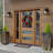 Zeringue 1-Light Modern Black Exterior Wall Lantern