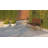 Frostburg Patio Sense Wicker Garden bench, Steel Frame ,Attractive Woven Design, Easy Assembly - Mocha