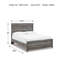 Katyra Panel Bed-87460547