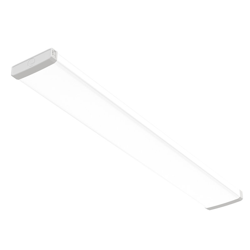 Éclairage d'atelier à DEL 4 pi TruWrap, luminosité réglable, couleur sélectionnable, diffuseur plat, largeur étroite