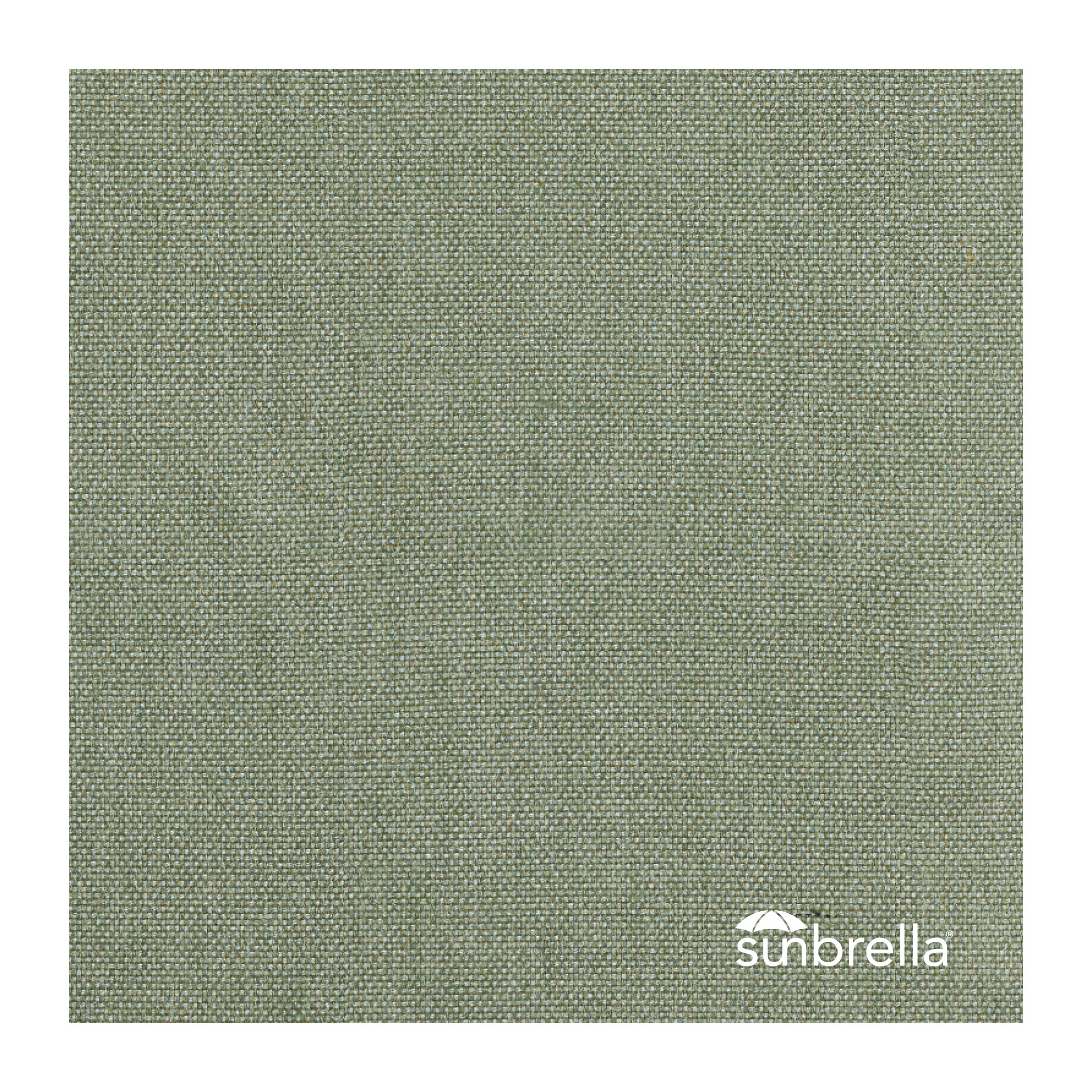 Crosshatch Sunbrella® Indoor/Outdoor Throw Pillow, Olive, Square, 20"H x 20"W