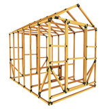 E-Z Frame Chicken Coop And Run Kits 68 Square Feet Chicken Coop with Chicken Run For Up To 17 Chickens
