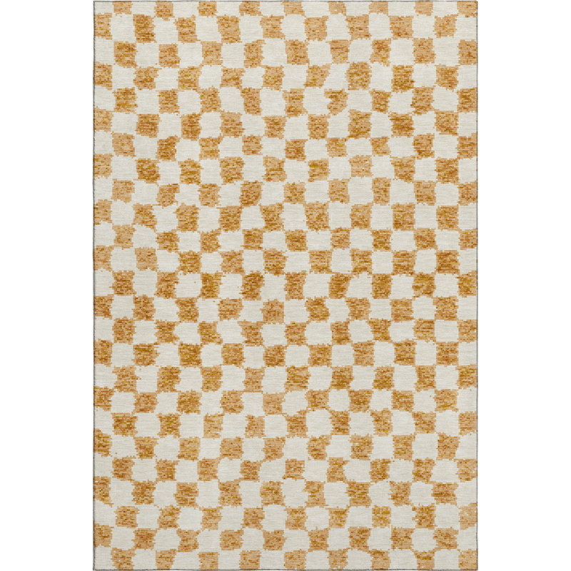 Premium Machine Washable Millbrook AMF1958 Geometric Rug, Rectangle 10' x 14'