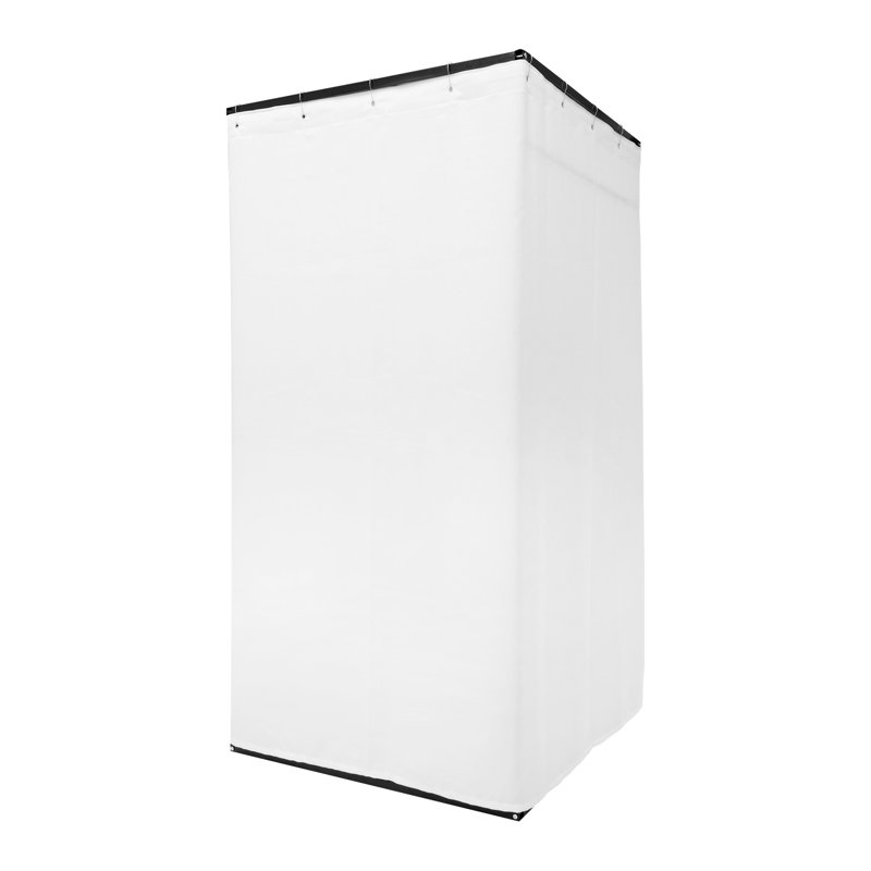 39,37 x 39,37 x 78,74 po, Blanc