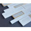 Random Sized Glass Linear Mosaic Wall Tile