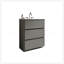 Meuble-lavabo 24 po avec lavabo 3 trous