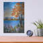 «Autumn Lake» par Sharon Mark, art mural en métal-651704869
